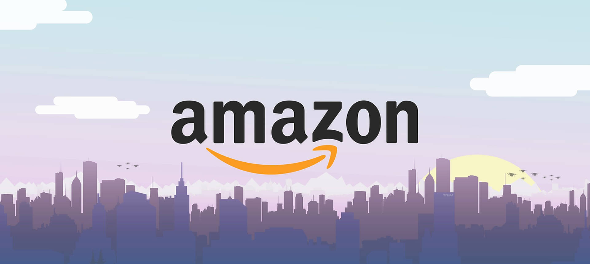 A picture of the Amazon logo
